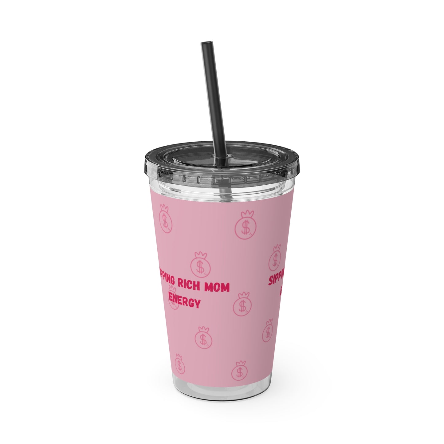 “Sipping Rich Mom Energy” Tumbler