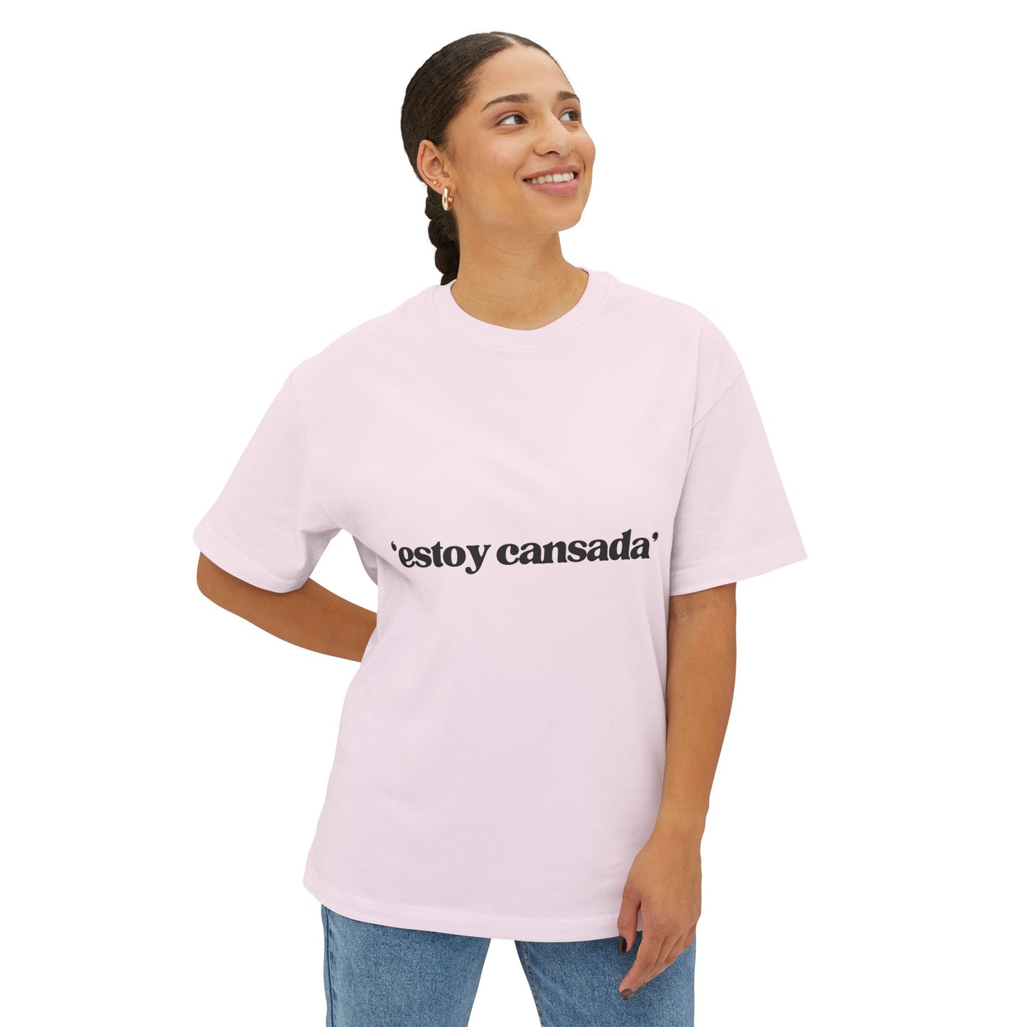 “Estoy Cansada es Mi Personalidad” Oversized Tee