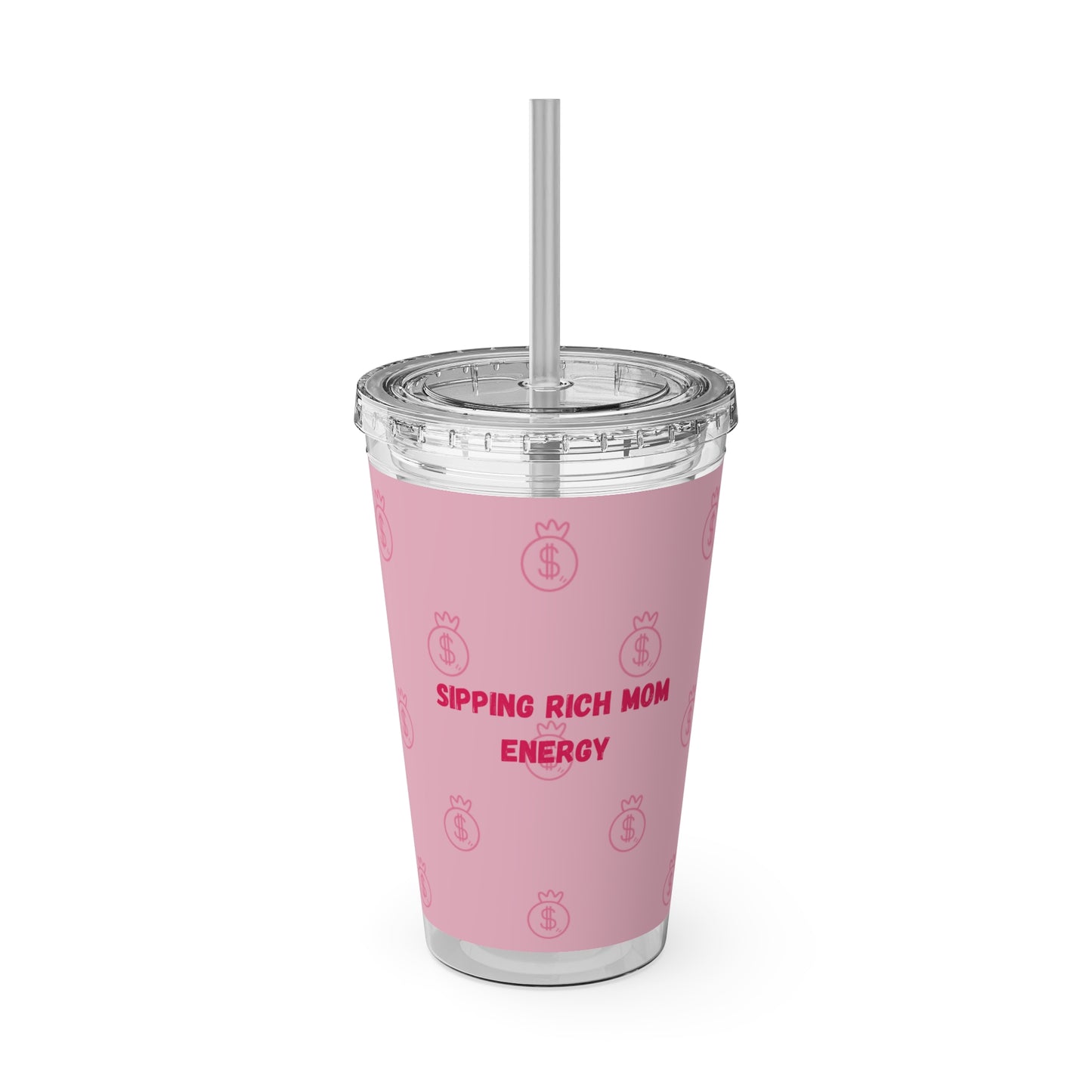 “Sipping Rich Mom Energy” Tumbler