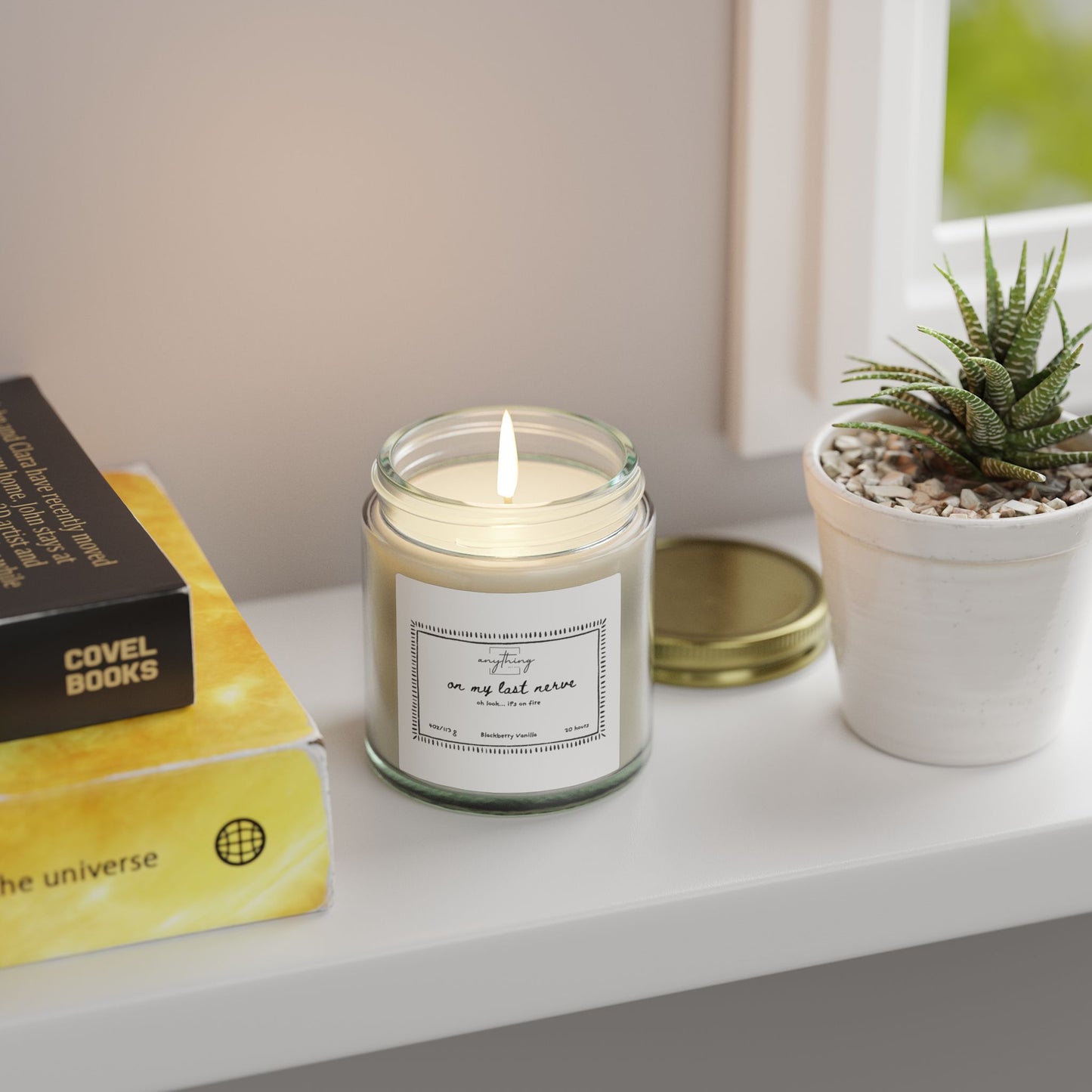 Coconut Apricot Scented Candle