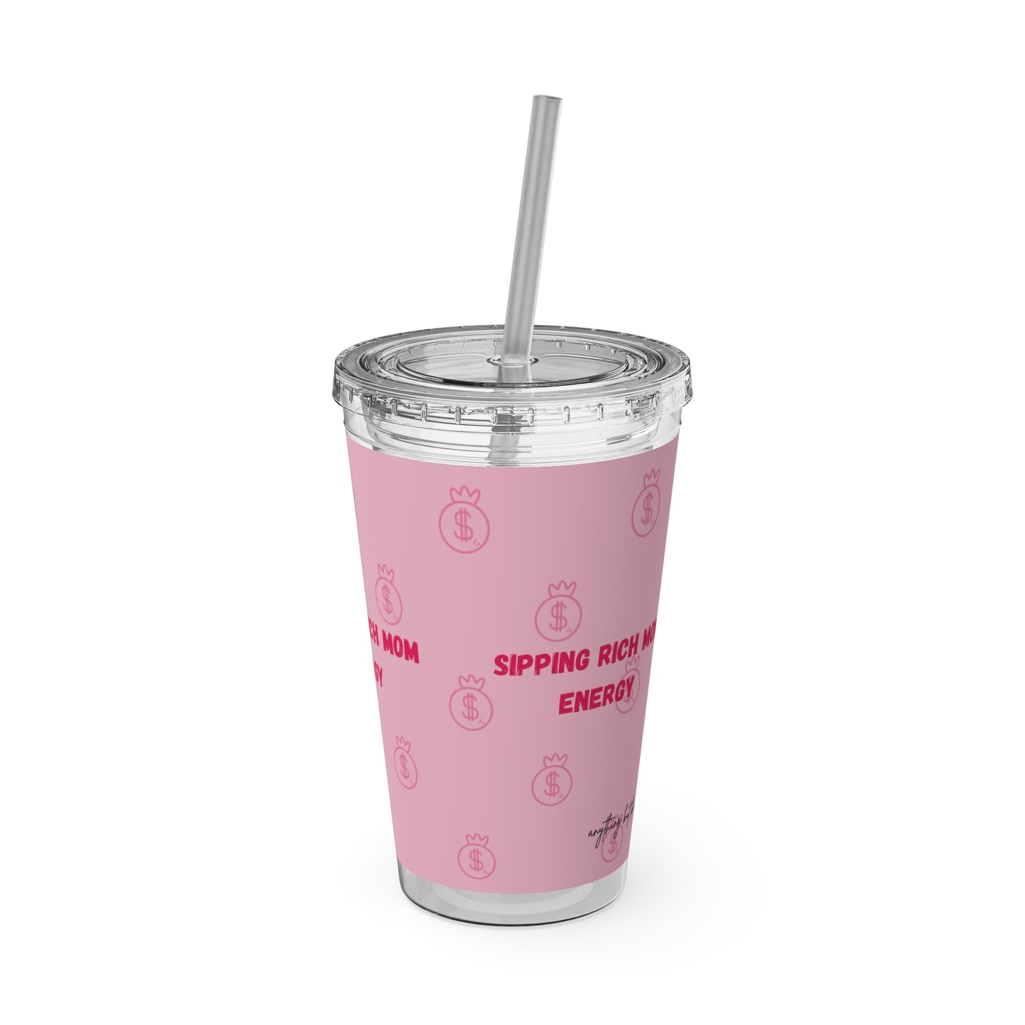 “Sipping Rich Mom Energy” Tumbler