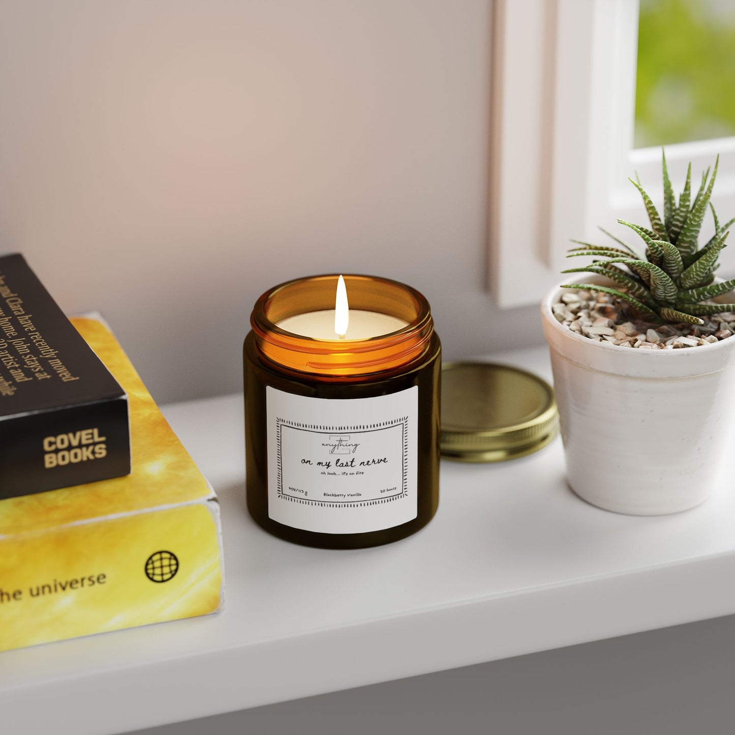 Coconut Apricot Scented Candle