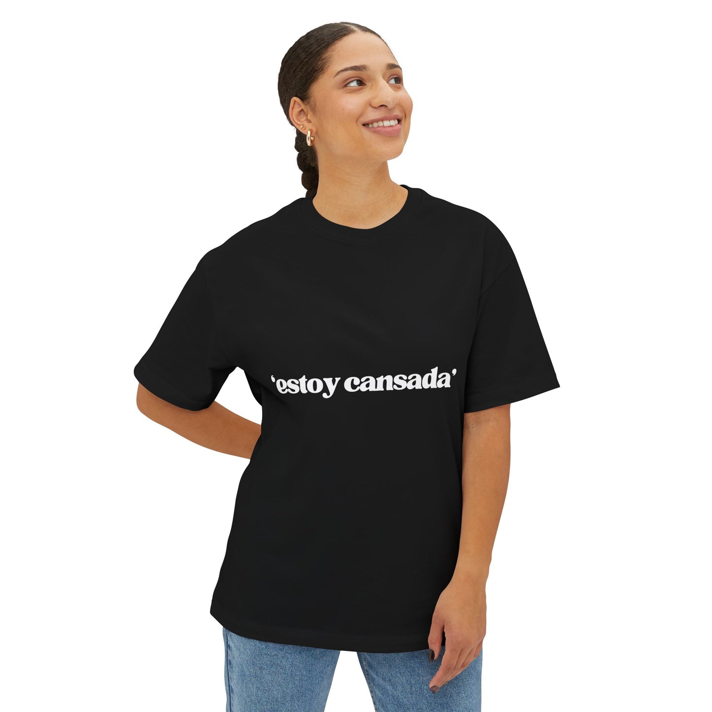 “Estoy Cansada es Mi Personalidad” Oversized Tee