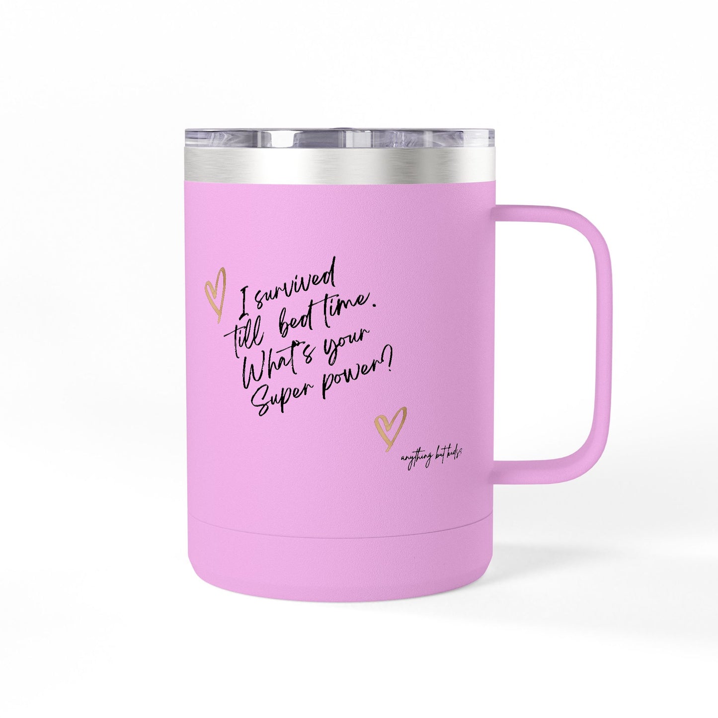 " I Survived Till Bedtime… What’s Your Superpower?” Tumbler