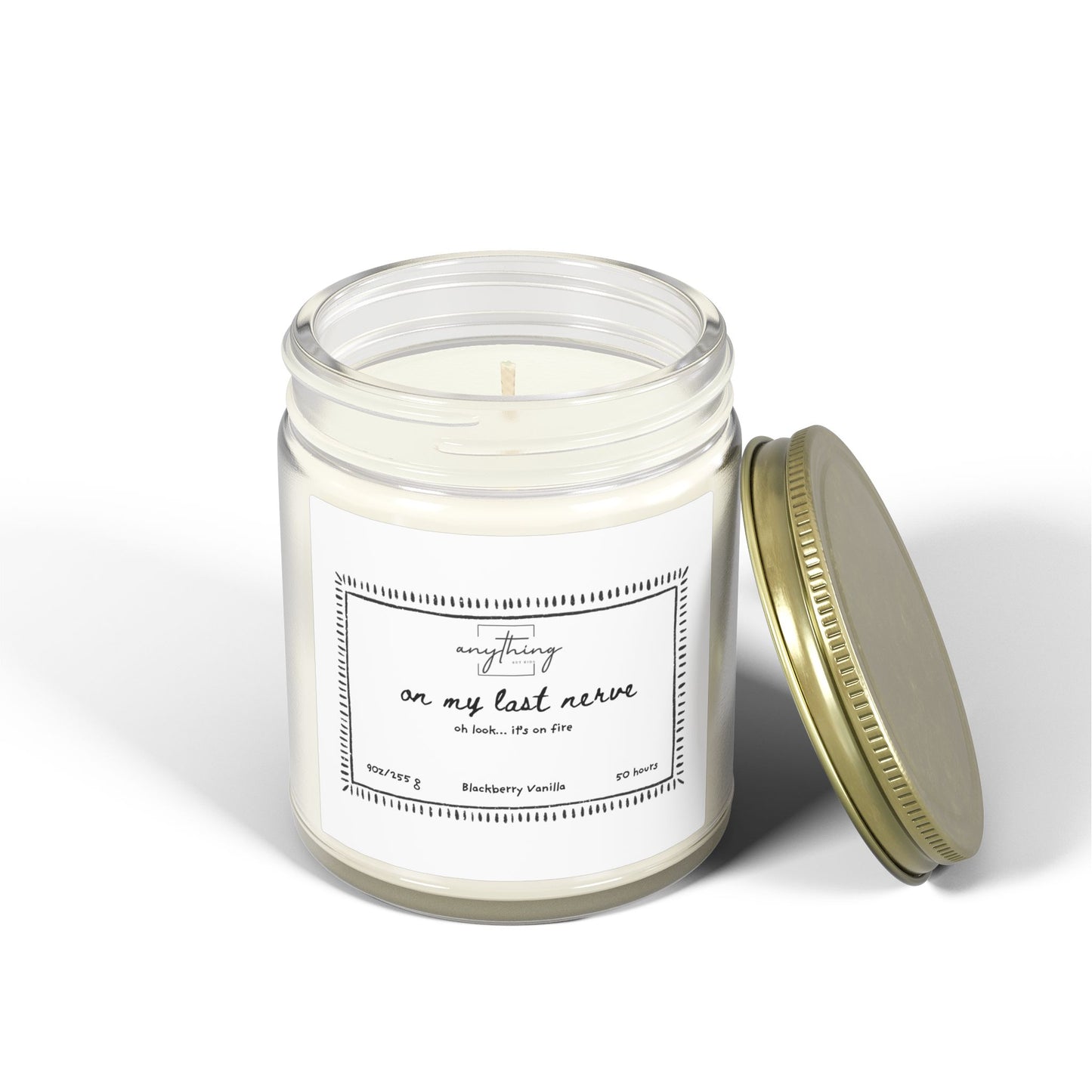 Coconut Apricot Scented Candle