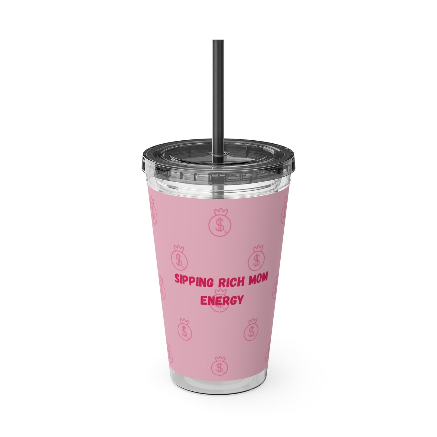 “Sipping Rich Mom Energy” Tumbler