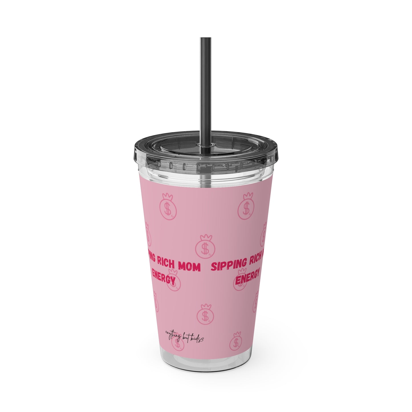 “Sipping Rich Mom Energy” Tumbler