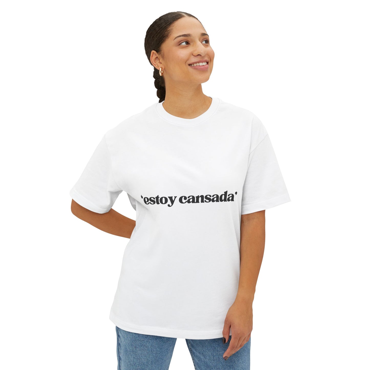 “Estoy Cansada es Mi Personalidad” Oversized Tee