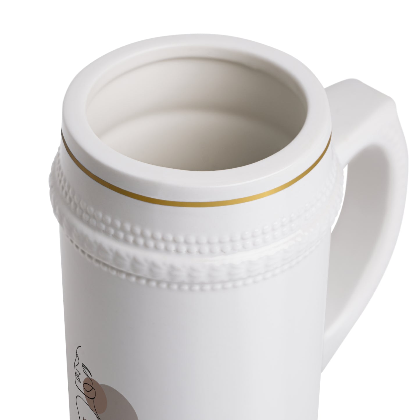 22oz Ceramic Stein