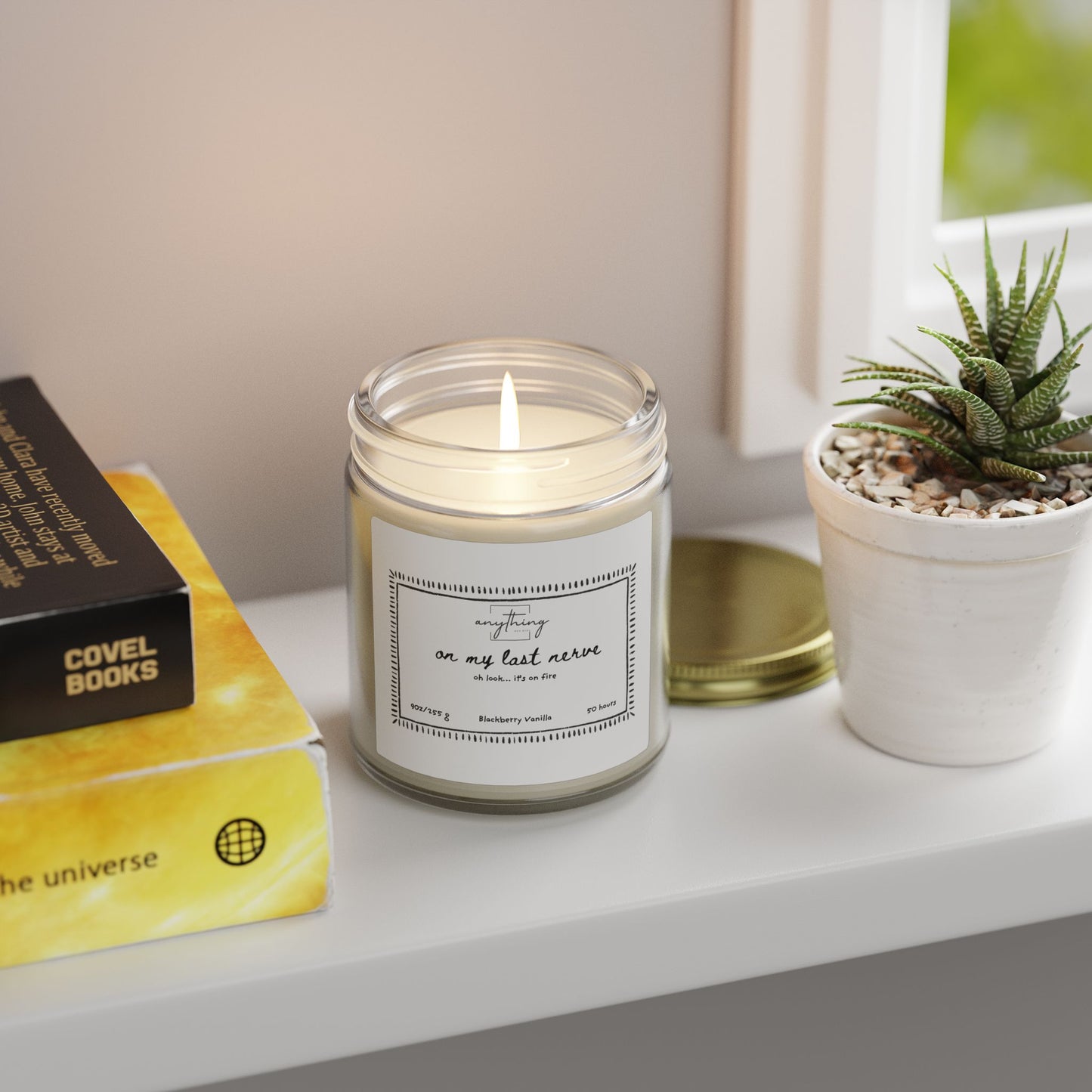 Coconut Apricot Scented Candle