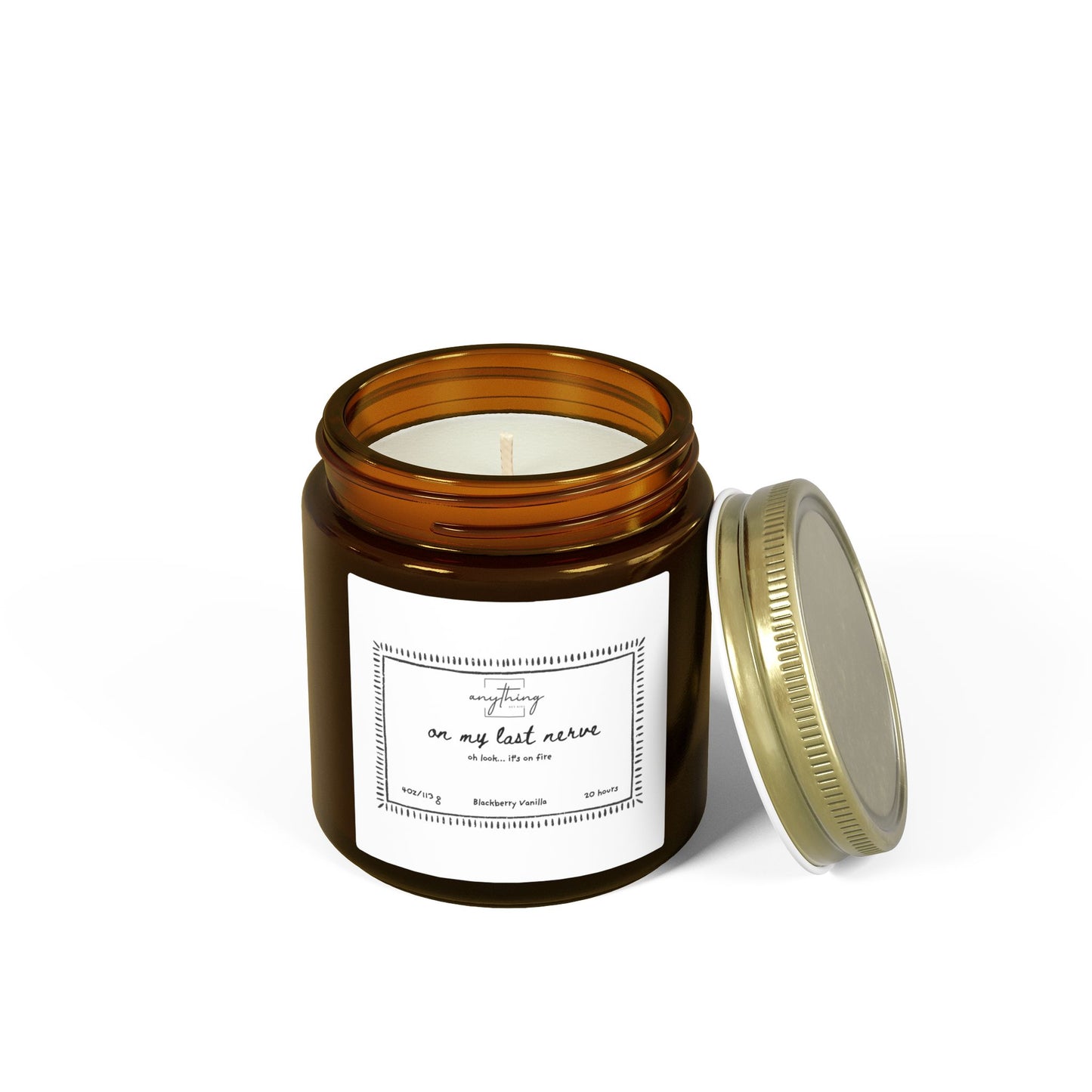 Coconut Apricot Scented Candle