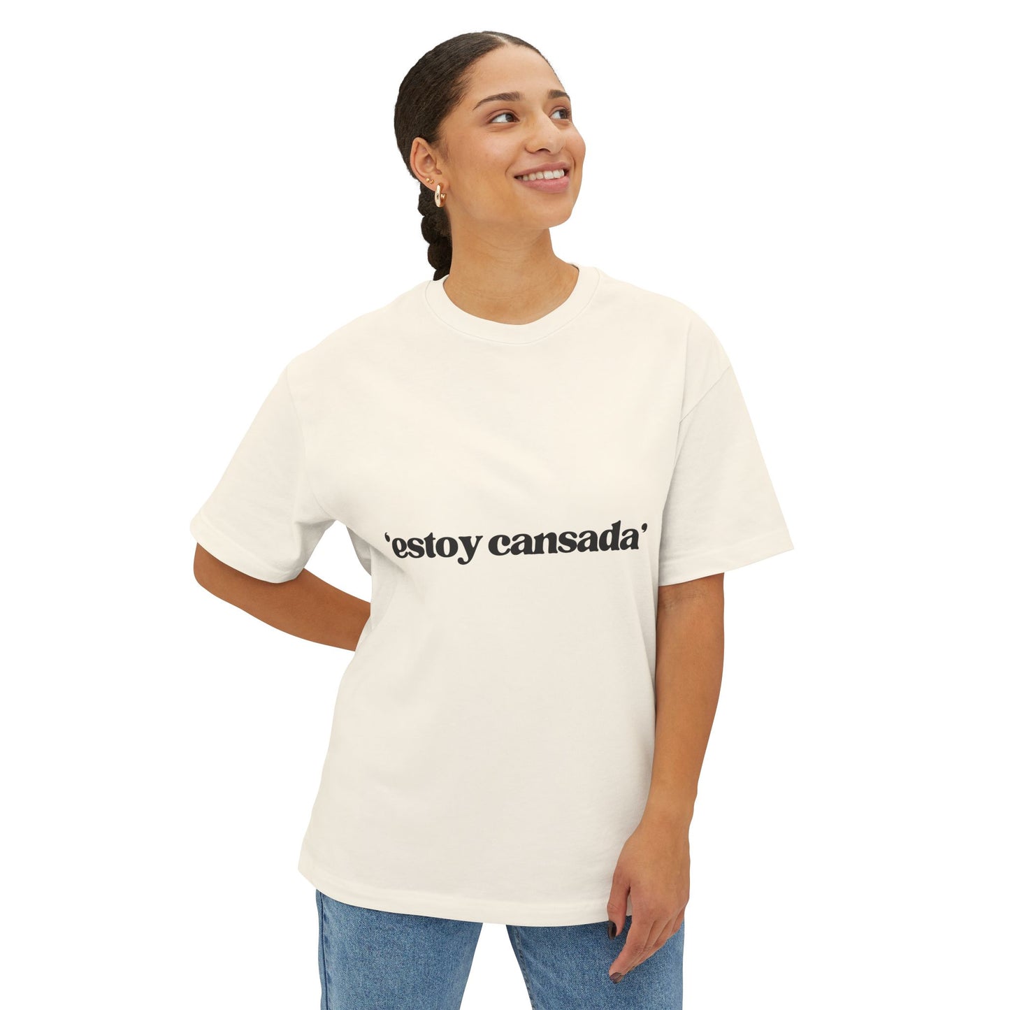 “Estoy Cansada es Mi Personalidad” Oversized Tee