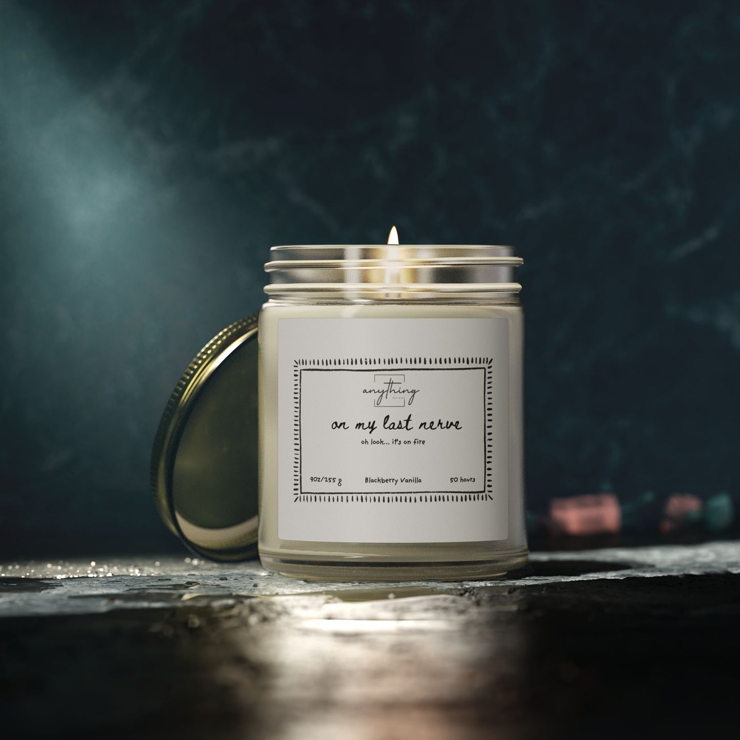 Coconut Apricot Scented Candle