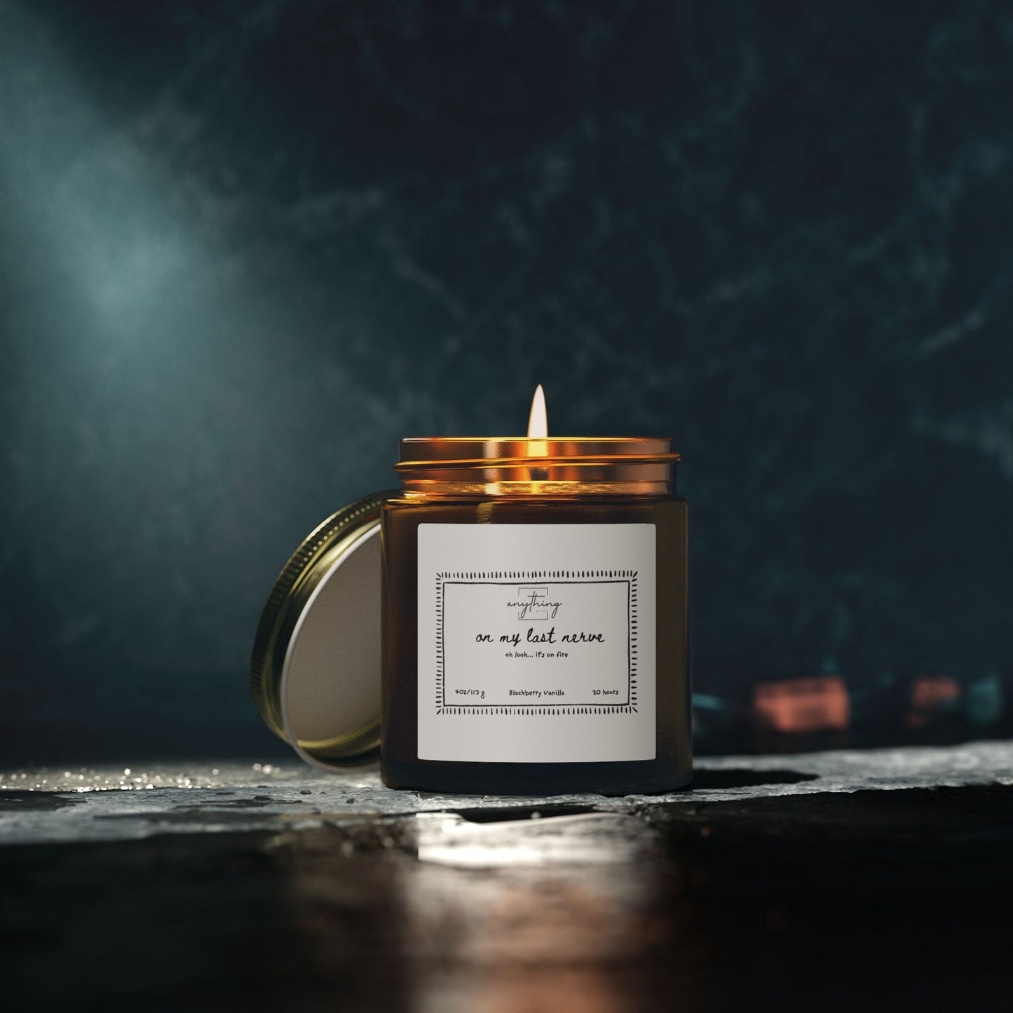 Coconut Apricot Scented Candle